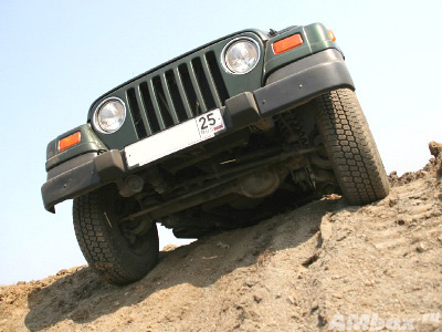 Jeep Wrangler. Пляжный вездеход Jeep Wrangler. Пляжный вездеход